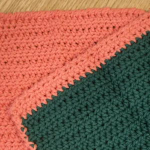 Handmade Cotton Washcloths, Set of 2