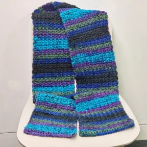 The Glory Crochet Scarf, Chunky Crochet Scarf, 8x70inches